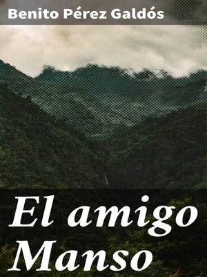 cover image of El amigo Manso